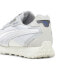 Фото #6 товара Puma Blktop Rider Neo Vintage 39315101 Mens White Lifestyle Sneakers Shoes