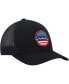 Фото #4 товара Men's Black Ultra Destination United States Trucker Snapback Hat