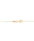 ფოტო #3 პროდუქტის Cross & Medallion 17-1/2" Rosary Necklace in 10k Tricolor Gold