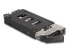 Delock 47005 - 2.5" - Storage drive tray - Micro SAS - SATA - U.2 - Black - Silver - Metal