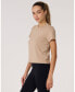 ფოტო #4 პროდუქტის Women's Rebody Essentials Crop Tee For Women