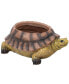 11 in Polyresin Teddy the Tortoise Indoor/Outdoor Garden Planter