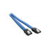 Фото #1 товара cablemod CM-CAB-SATA-N30KLB-R - 0.3 m - SATA III - Female/Female - Blue - Straight - Straight