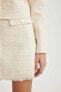 A Kesim Normal Bel Astarlı Tweed Mini Etek C4166ax24sp