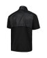 ფოტო #3 პროდუქტის Men's Black Boston College Eagles Sideline AEROREADY Raglan Short Sleeve Quarter-Zip Jacket