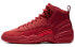 Фото #1 товара Jordan Air Jordan 12 Gym Red 芝加哥公牛 高帮 复古篮球鞋 GS 大红色 / Кроссовки Jordan Air Jordan 153265-601