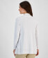 ფოტო #2 პროდუქტის Women's Shawl Collar Long Sleeve Open-Front Cardigan, Created for Macy's