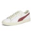 Фото #2 товара Puma Clyde Base Lace Up Mens White Sneakers Casual Shoes 39009103