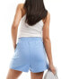 New Look jogger shorts in light blue