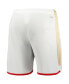 Фото #3 товара Men's White Arsenal 2023/24 Home Replica Shorts