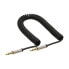 Фото #5 товара InLine Slim Audio Spiral Cable 3.5mm male / male 4-pin Stereo 3m