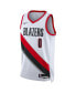 Фото #3 товара Men's Damian Lillard White Portland Trail Blazers 2022/23 Swingman Jersey - Association Edition