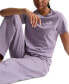 ფოტო #1 პროდუქტის Women's Cotton Crewneck Embroidered-Logo T-Shirt