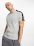 Hugo Bodywear sporty logo t-shirt in grey