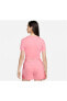 Sportswear Essential Dar Kesimli Kısa Kadın Tişört FB2873-611