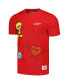 ფოტო #2 პროდუქტის Men's and Women's Red Looney Tunes Positive Energy T-shirt