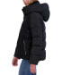 Фото #3 товара Women's Sparkle Hooded Puffer Coat