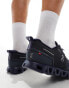 ON Cloud 5 Waterproof all day trainers in black and navy