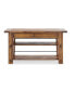 Фото #2 товара Журнальный столик Alaterre Furniture Durango из дерева для промышленного стиля с полками