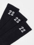 Jordan Essentials 3 pack length socks in black