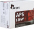Inter-Tech Argus APS - 620 W - 115 - 230 V - 47 - 63 Hz - +12V1,+12V2,+3.3V,+5V,+5Vsb,-12V - Active - 103 W