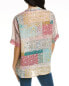 Фото #2 товара Johnny Was Marseille Garden Resort Linen Shirt Women's Pink Xs