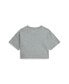 ფოტო #2 პროდუქტის Toddler and Little Girls Logo Crest Cotton Jersey Boxy Tee