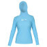 IQ-UV UV 300 Hooded Long Sleeve T-Shirt Woman