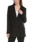 Theory Double-Breasted Linen-Blend Blazer Women's