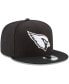 Men's Black Arizona Cardinals B-Dub 9FIFTY Adjustable Hat