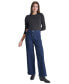 Фото #5 товара Women's High-Rise Wide-Leg Trouser Jeans