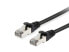 Фото #3 товара Equip Cat.6A S/FTP Patch Cable - 0.5 - Black - 0.5 m - Cat6a - S/FTP (S-STP) - RJ-45 - RJ-45