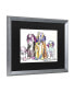 Фото #2 товара Pat Saunders-White The Gang Matted Framed Art - 20" x 25"