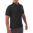 Фото #1 товара Page & Tuttle Solid Jersey Short Sleeve Polo Shirt Mens Black Casual P39909-BBK