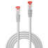 Фото #3 товара Lindy 0.3m Cat.6 S/FTP Cable - Grey - 0.3 m - Cat6 - S/FTP (S-STP) - RJ-45 - RJ-45