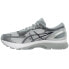 Фото #4 товара ASICS GelNimbus 21 Running Mens Silver Sneakers Athletic Shoes 1011A169-020