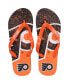 Фото #1 товара Men's and Women's Philadelphia Flyers Big Logo Flip-Flops