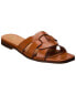 Фото #1 товара M By Bruno Magli Alessia Leather Sandal Women's Brown 9