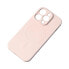 Фото #1 товара Чехол из силикона с технологией MagSafe для iPhone 15 Pro Max Silicone Case кремовый