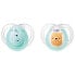 TOMMEE TIPPEE Night Time Pacifiers X2