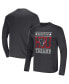 Men's NFL x Darius Rucker Collection by Heathered Charcoal Houston Texans Long Sleeve T-shirt Черный, M - фото #2