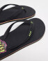 Фото #4 товара Reef Seaside flip flops in black