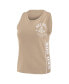 Фото #2 товара Women's Tan New York Yankees Tonal Tank Top