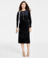 Фото #1 товара Платье женское On 34th из дрянной плюшевой ткани, созданное для Macy's.
