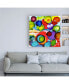 Pat Saunders-White Glorious Color Canvas Art - 36.5" x 48"