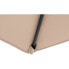 Фото #3 товара Пляжный зонтик Uniprodo округлый наклонный с диаметром 300 см кремовый