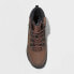 Фото #2 товара Men's Mack Lace-Up Winter Hiker Boots - All in Motion Brown 7
