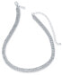 ფოტო #1 პროდუქტის Rhinestone Mesh Statement Necklace, 15" + 4" extender, Created for Macy's