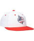 Men's White Louisville Cardinals On-Field Baseball Fitted Hat