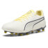 Фото #3 товара Puma King Pro Firm GroundArtificial Ground Soccer Cleats Mens White Sneakers Ath